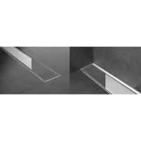 Easy Drain Multi TAF afvoergoot enkele plaat 90cm met Zero design rooster RVS edmtaf900