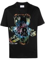 Philipp Plein t-shirt à logo strassé - Noir - thumbnail