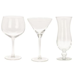 Moederdag cadeau - cocktailgazen set - 12x stuks - 3 verschillende soorten