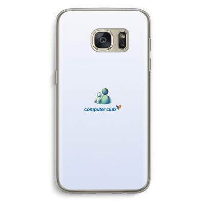 MSN: Samsung Galaxy S7 Transparant Hoesje