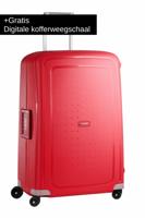 Samsonite S&apos;cure Spinner 69cm CRIMSON RED