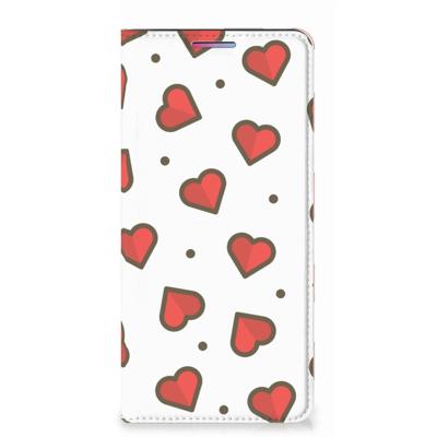 Motorola Moto G60s | Hoesje met Magneet | Hearts