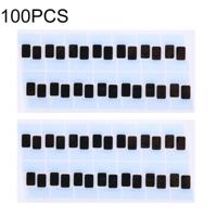 100 pc's LCD Display Flex kabel zwart zelfklevend Strip Sticker voor iPhone 8
