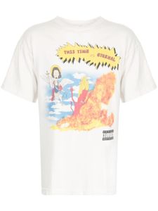 SAINT MXXXXXX t-shirt en coton à imprimé graphique - Blanc