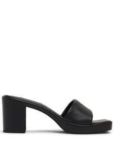 Senso mules Stevie II en cuir - Noir