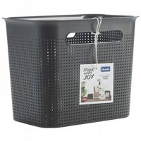 Rotho BRISEN Opbergmand 26.2x18x21.1 cm 7L Antraciet