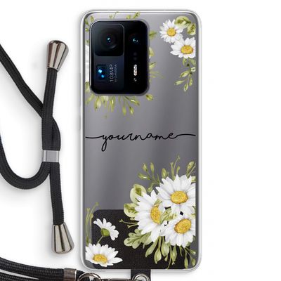 Daisies: Xiaomi Mi Mix 4 Transparant Hoesje met koord