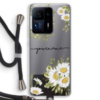 Daisies: Xiaomi Mi Mix 4 Transparant Hoesje met koord
