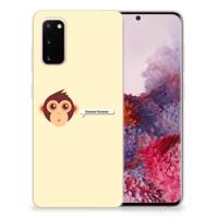 Samsung Galaxy S20 Telefoonhoesje met Naam Monkey Samsung Galaxy S20 Telefoonhoesje met Naam Monkey