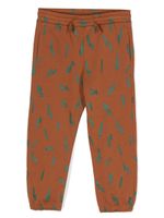 Stella McCartney Kids pantalon de jogging à imprimé graphique - Marron - thumbnail