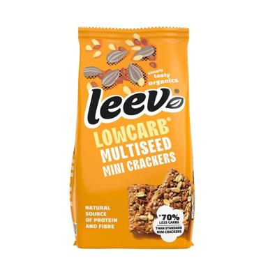 Lowcarb mini crackers multiseeds bio