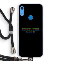 Retro: Huawei Y6s Transparant Hoesje met koord