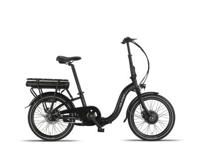 Altec Compact Vouwfiets 20 Inch 39 cm Unisex 7V Hydraulische schijfrem Matzwart