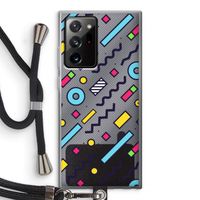 8-bit N°8: Samsung Galaxy Note 20 Ultra / Note 20 Ultra 5G Transparant Hoesje met koord