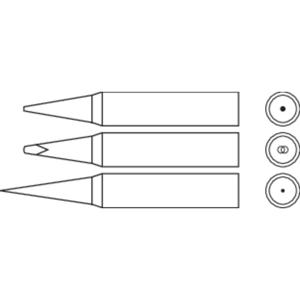 Star Tec 80154 Soldeerpunt Potloodvorm Grootte soldeerpunt 1 mm Inhoud: 1 stuk(s)