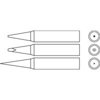 Star Tec 80154 Soldeerpunt Potloodvorm Grootte soldeerpunt 1 mm Inhoud: 1 stuk(s)