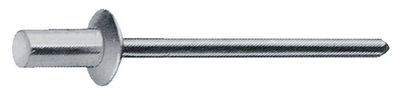 Gesipa Afdichtende blindklinknagel | klinknagelschacht d x l 4 x 9,5 mm | aluminium / staal | 500 stuks - 1433432 1433432
