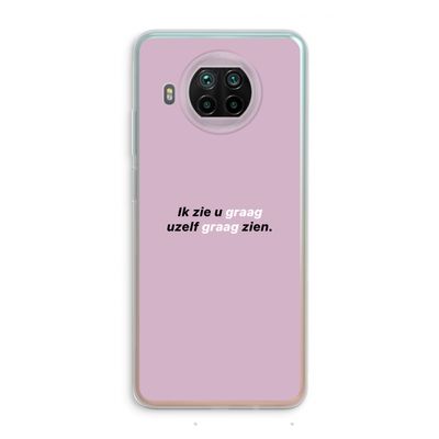 uzelf graag zien: Xiaomi Mi 10T Lite 5G Transparant Hoesje