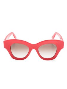 Lapima lunettes de soleil Tessa Calor à monture carrée - Rouge