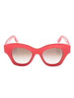 Lapima lunettes de soleil Tessa Calor à monture carrée - Rouge - thumbnail