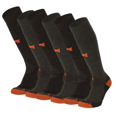 Xtreme Outdoor Sokken Compressie 6-pack Multi Green-35/38