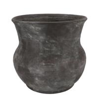 Bloempot/plantenpot - Gamla - antraciet - voor kamerplant - 34 x 34 x 34 cm