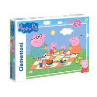 Clementoni maxi puzzel peppa pig, 24st.
