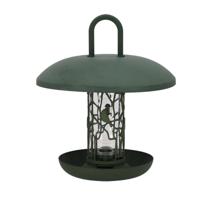 Best for Birds Notensilo Merel - met schotel - kunststof - 27 x 30 cm