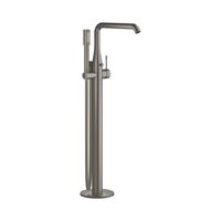 Grohe Vrijstaande Badkraan Essence New Met Douchegarnituur Hard Graphite Geborsteld