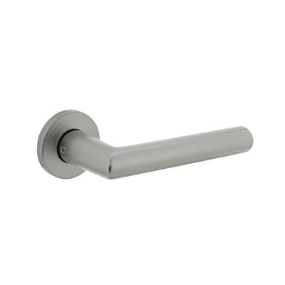 Intersteel Deurkruk Broome op rozet - aluminium