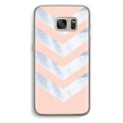 Marmeren pijlen: Samsung Galaxy S7 Transparant Hoesje