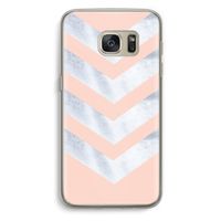 Marmeren pijlen: Samsung Galaxy S7 Transparant Hoesje
