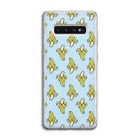 Bananas: Samsung Galaxy S10 4G Transparant Hoesje