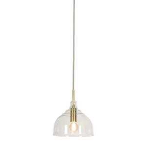 It's About Romi Hanglamp Glas Brussels Dia 20XH22Cm Transparant/Goud