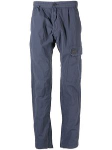 C.P. Company pantalon à patch logo - Bleu