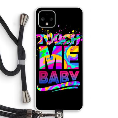 Touch Me: Pixel 4 XL Transparant Hoesje met koord