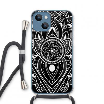 It's Complicated: iPhone 13 mini Transparant Hoesje met koord It's Complicated: iPhone 13 mini Transparant Hoesje met koord