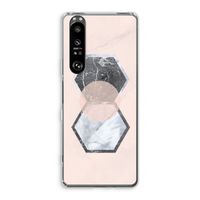 Creatieve toets: Sony Xperia 1 III Transparant Hoesje