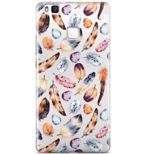 Huawei P9 Lite transparant hoesje - Veren
