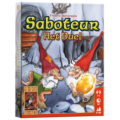 999 Games Saboteur het duel