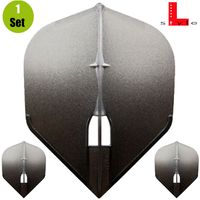 L-Style Flights L3 Two Tone Black - Zilver - thumbnail