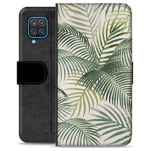 Samsung Galaxy A12 Premium Wallet Hoesje - Tropic