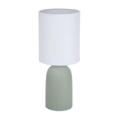 Bureaulamp Versa Groen Katoen Keramisch 40 W 15 x 36 cm