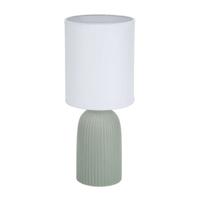 Bureaulamp Versa Groen Katoen Keramisch 40 W 15 x 36 cm
