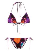 ZIMMERMANN bikini Acadian à imprimé tie dye - Violet