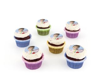 HEMA Fotocupcake 6 Stuks Red Velvet