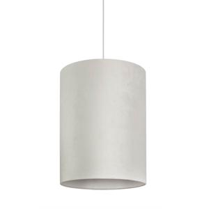 Nowodvorski Velvet hanglamp Barrel Ø 35cm wit 8445