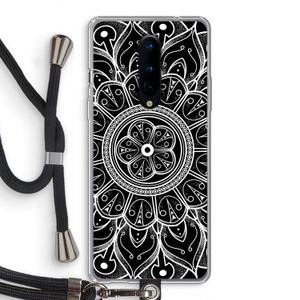 Roses Are Red: OnePlus 8 Transparant Hoesje met koord