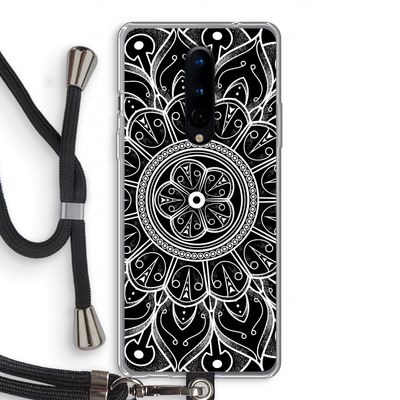 Roses Are Red: OnePlus 8 Transparant Hoesje met koord