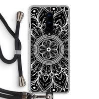 Roses Are Red: OnePlus 8 Transparant Hoesje met koord